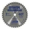 Irwin 7-1/4" Saw Blade, Steel, PK25