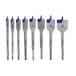 Irwin Speedbor 6" High Speed Steel 8-Piece Spade Drill Bit Set -Irwin ac2ff75a beff 499d 823d ab9a8aa3c0b0