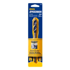 Irwin Speedbor MAX 7/16" Bright High Speed Steel Standard Length Self-Feed Drill Bit 3/BX