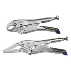 IRWIN® - Vise Grip™ Fast Release™ 2-piece 5" To 6" Metal Handle V/Long Nose Jaws Locking Pliers Set