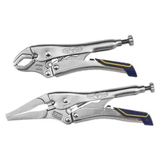IRWIN® - Vise Grip™ Fast Release™ 2-piece 5" To 6" Metal Handle V/Long Nose Jaws Locking Pliers Set 1 IRWIN® - Vise Grip™ Fast Release™ 2-piece 5" To 6" Metal Handle V/Long Nose Jaws Locking Pliers Set