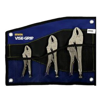 IRWIN® - Vise Grip™ Fast Release™ 3-piece 5" To 10" Metal Handle Curved Jaws Locking Pliers Set 1 IRWIN® - Vise Grip™ Fast Release™ 3-piece 5" To 10" Metal Handle Curved Jaws Locking Pliers Set