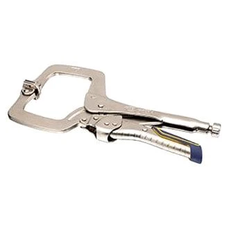 IRWIN® IRHT82586 - New Fast Release™ Vise Grip™ 3-3/8" Swivel Pads Fast Jaw Opening C-Jaws Locking Clamp 2 IRWIN® IRHT82586 - New Fast Release™ Vise Grip™ 3-3/8" Swivel Pads Fast Jaw Opening C-Jaws Locking Clamp - Image 2