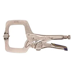 IRWIN® IRHT82586 - New Fast Release™ Vise Grip™ 3-3/8" Swivel Pads Fast Jaw Opening C-Jaws Locking Clamp 7 IRWIN® IRHT82586 - New Fast Release™ Vise Grip™ 3-3/8" Swivel Pads Fast Jaw Opening C-Jaws Locking Clamp -Irwin irht82586 3