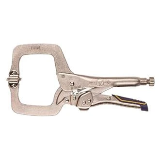 IRWIN® IRHT82587 - New Fast Release™ Vise Grip™ 2-1/8" Swivel Pads Fast Jaw Opening C-Jaws Locking Clamp 1 IRWIN® IRHT82587 - New Fast Release™ Vise Grip™ 2-1/8" Swivel Pads Fast Jaw Opening C-Jaws Locking Clamp