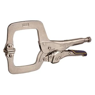 IRWIN® IRHT82587 - New Fast Release™ Vise Grip™ 2-1/8" Swivel Pads Fast Jaw Opening C-Jaws Locking Clamp 2 IRWIN® IRHT82587 - New Fast Release™ Vise Grip™ 2-1/8" Swivel Pads Fast Jaw Opening C-Jaws Locking Clamp - Image 2