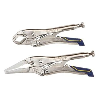 IRWIN® - Vise Grip™ Fast Release™ 2-piece 7" To 9" Metal Handle V/Long Nose Jaws Locking Pliers Set 1 IRWIN® - Vise Grip™ Fast Release™ 2-piece 7" To 9" Metal Handle V/Long Nose Jaws Locking Pliers Set
