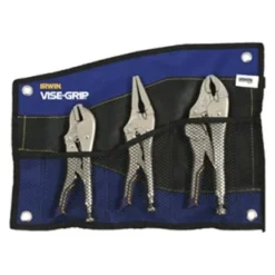 IRWIN® - Vise Grip™ Fast Release™ 3-piece 7" To 10" Metal Handle V/Long Nose/Straight/Curved Jaws Locking Pliers Set